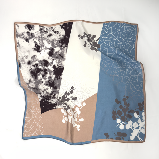 Siya Mullbärssilkes halsduk FREJA small 53x53 CM