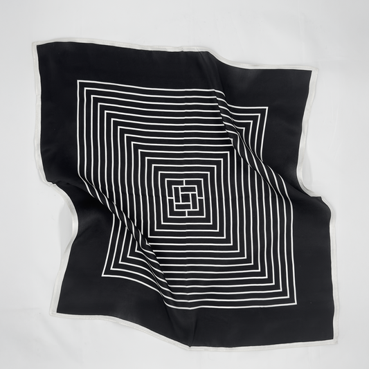 Siya Mullbärssilkes halsduk NOELLIE small 53x53 CM