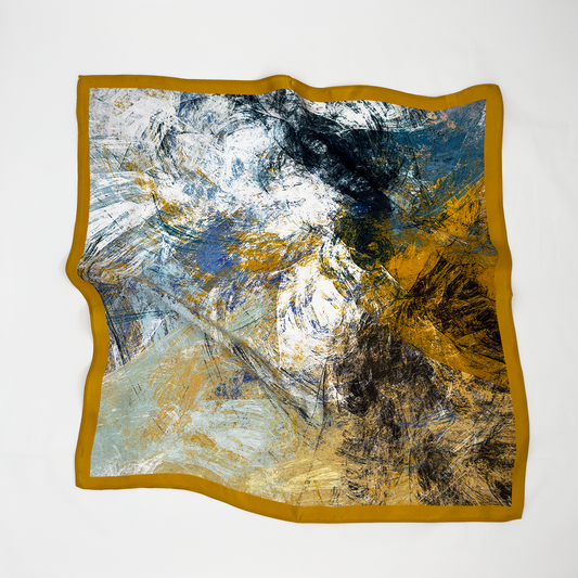 Siya Mullbärssilkes halsduk SERENA small 53x53 CM