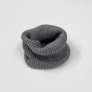 Siya Mulberry Silk and Cotton Scarf Gray