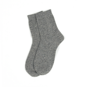 Set med 2 Siya Strumpor i mullbärssilke och ull i grå