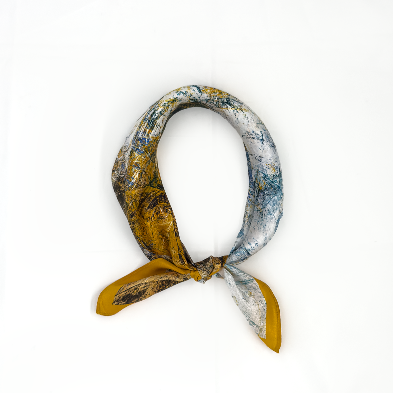 Siya Mullbärssilkes halsduk SERENA small 53x53 CM